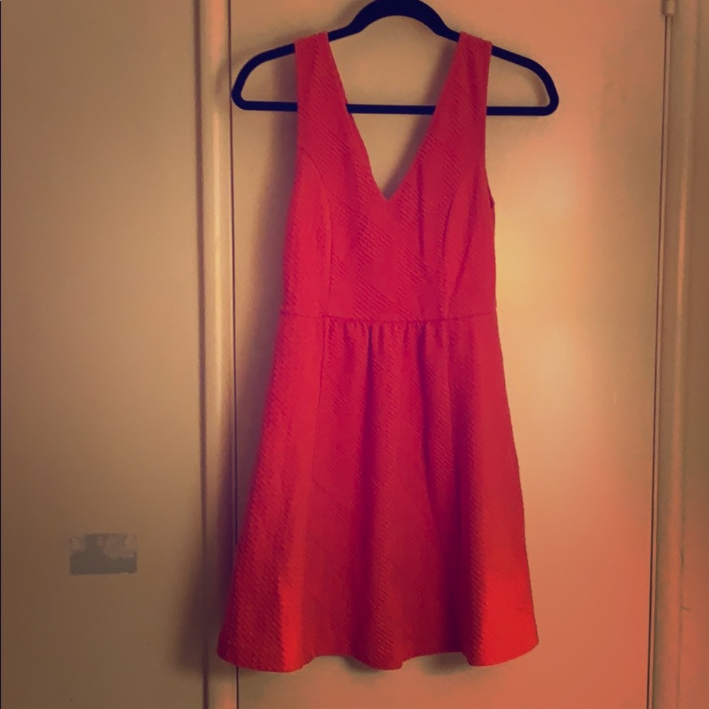 Orange Cotton Dress